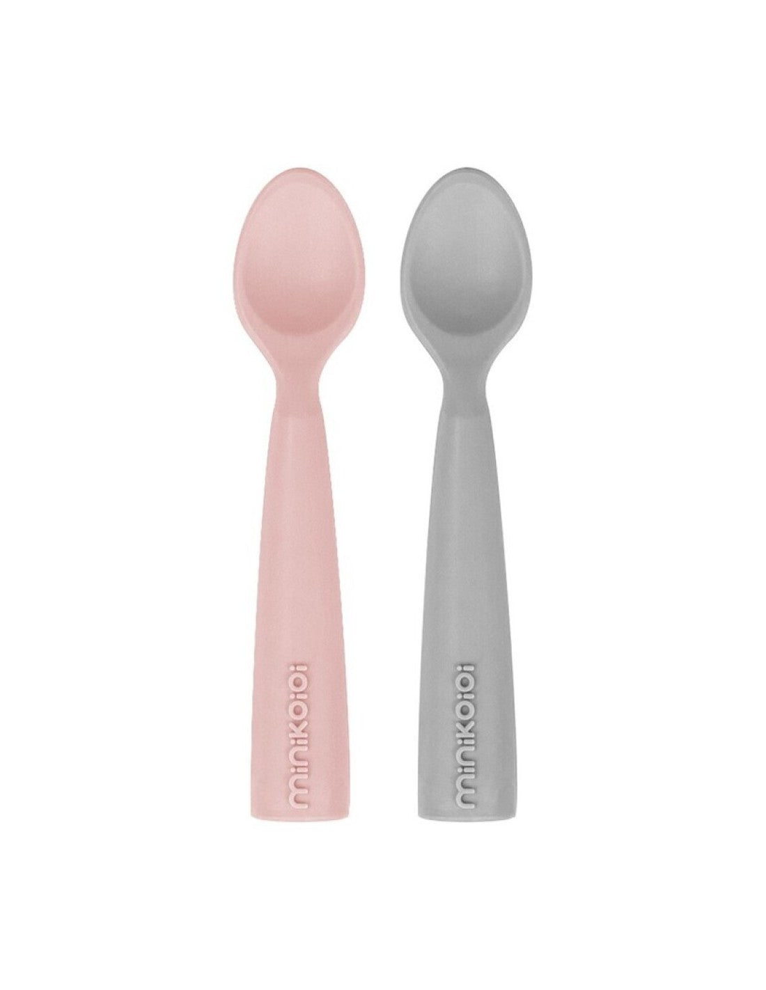 Cucharas x 2 Rosa y Gris