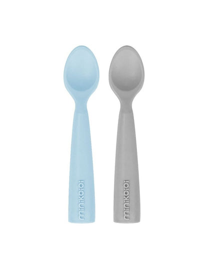 Cucharas x 2 Rosa y Gris