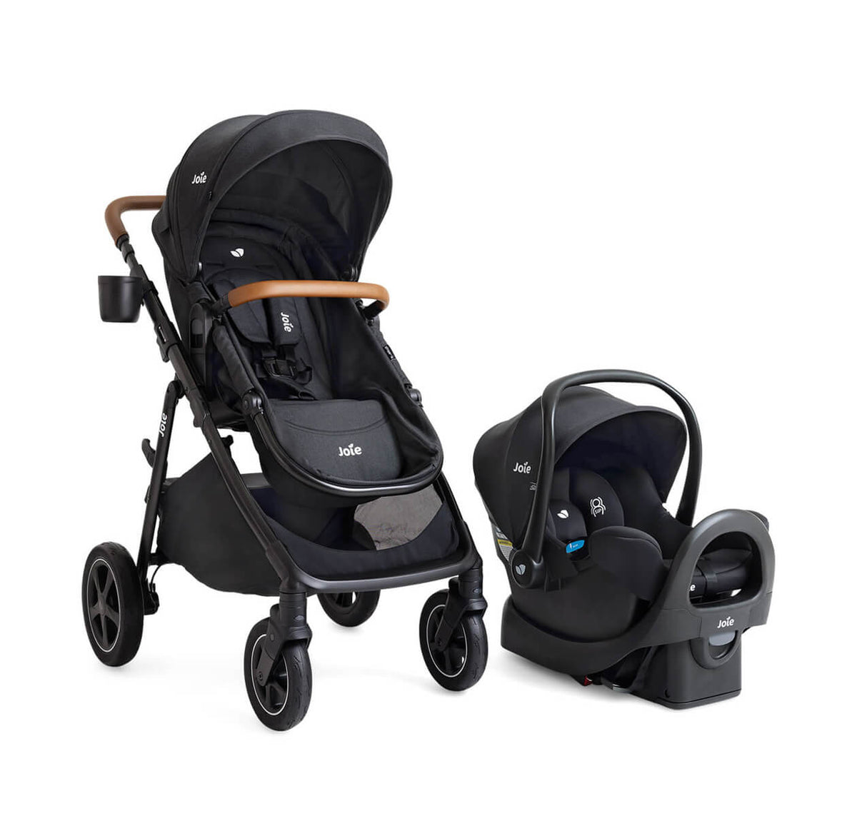 Coche Ginger LX TS W/ Ics Base Adpt | Shale - Joie