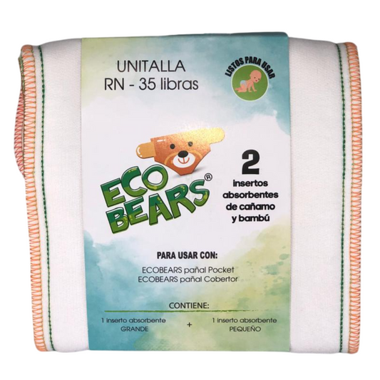 Pads absorbentes para pañal ecológico