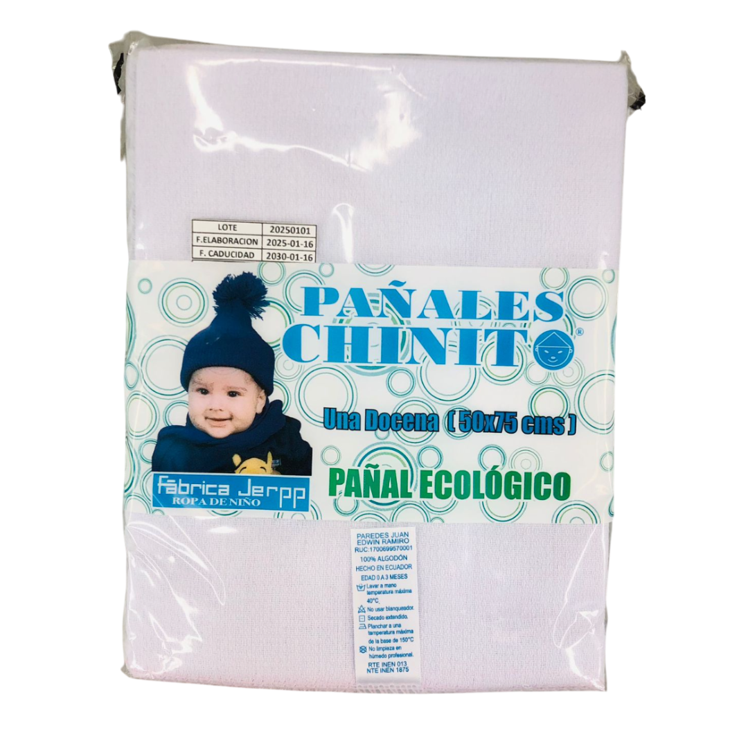 Pañal ecológico x12