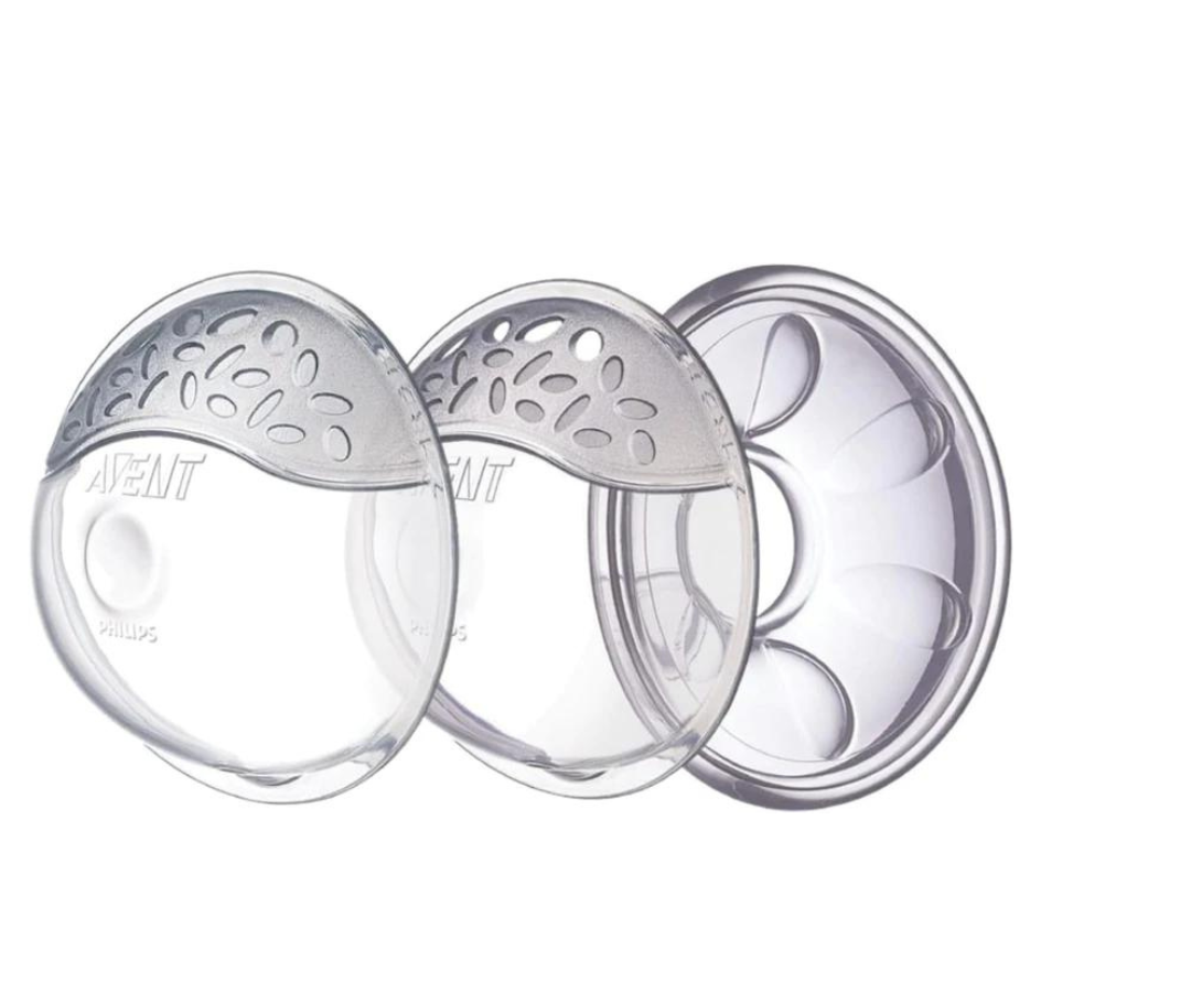 Set de protectores y recolectores de leche Avent.