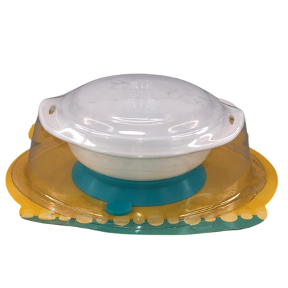 Plato con ventosa y tapa