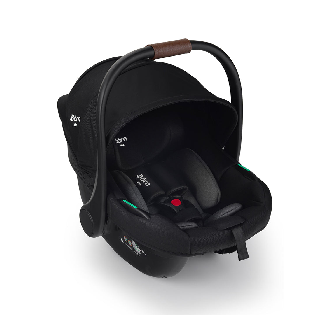 Porta bebé Siena black grey Börn DLX