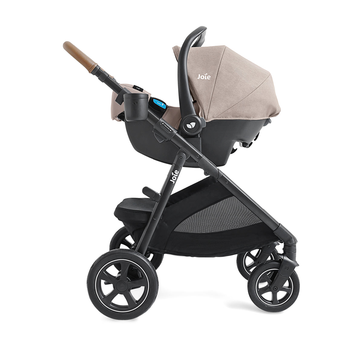 Coche Ginger LX TS W/ Ics Base Adpt | Mocha - Joie