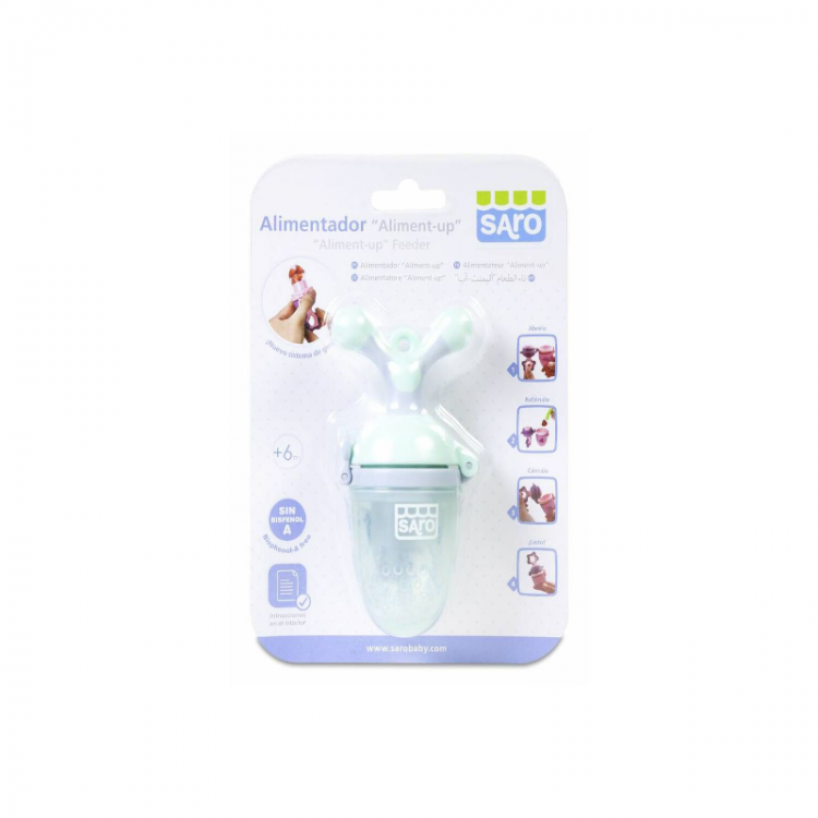 Alimentador de silicona, para frutas