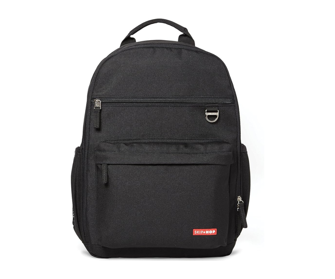 Pañalera Duo Mochila Negra Skip Hop