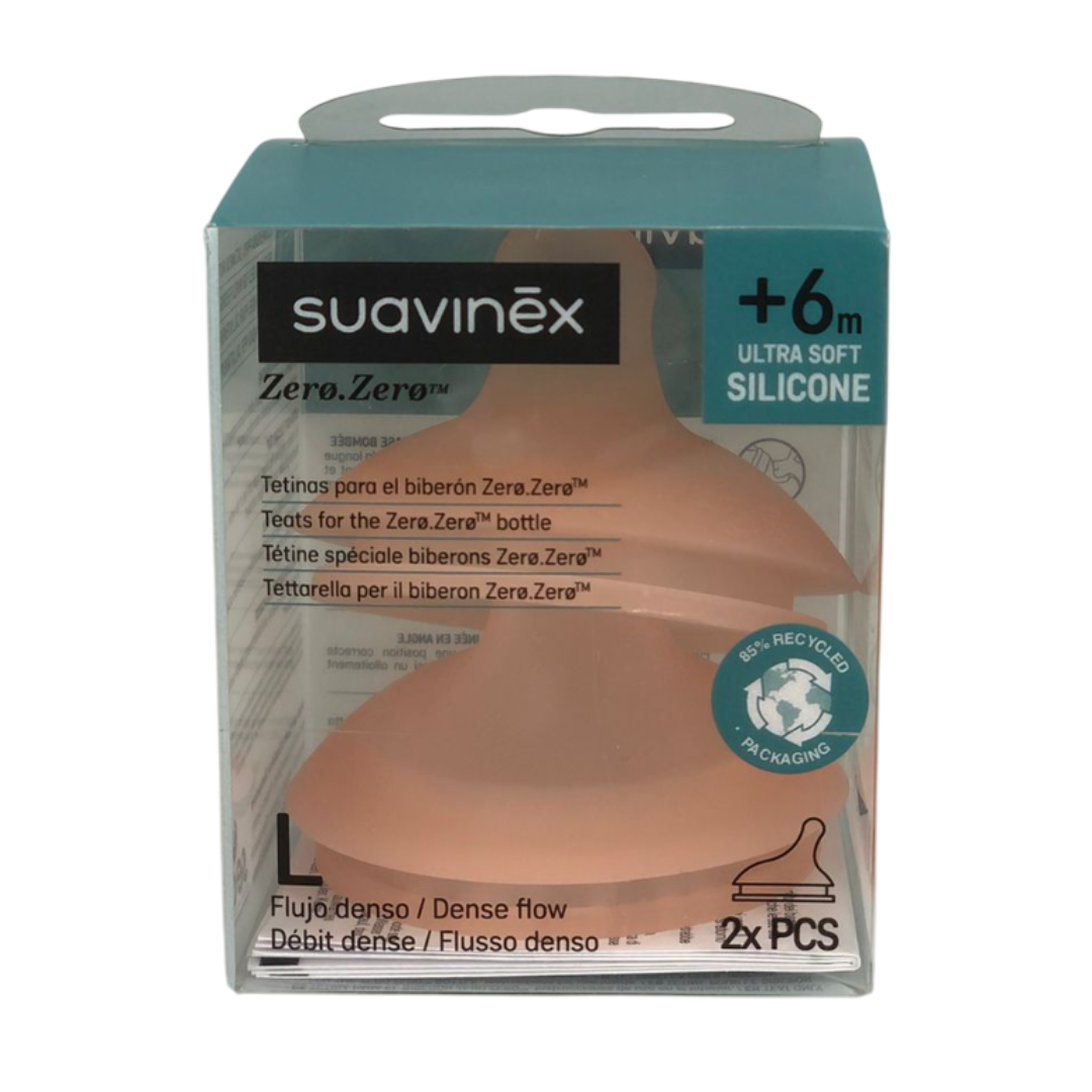 Tetina zero zero flujo denso +6 meses