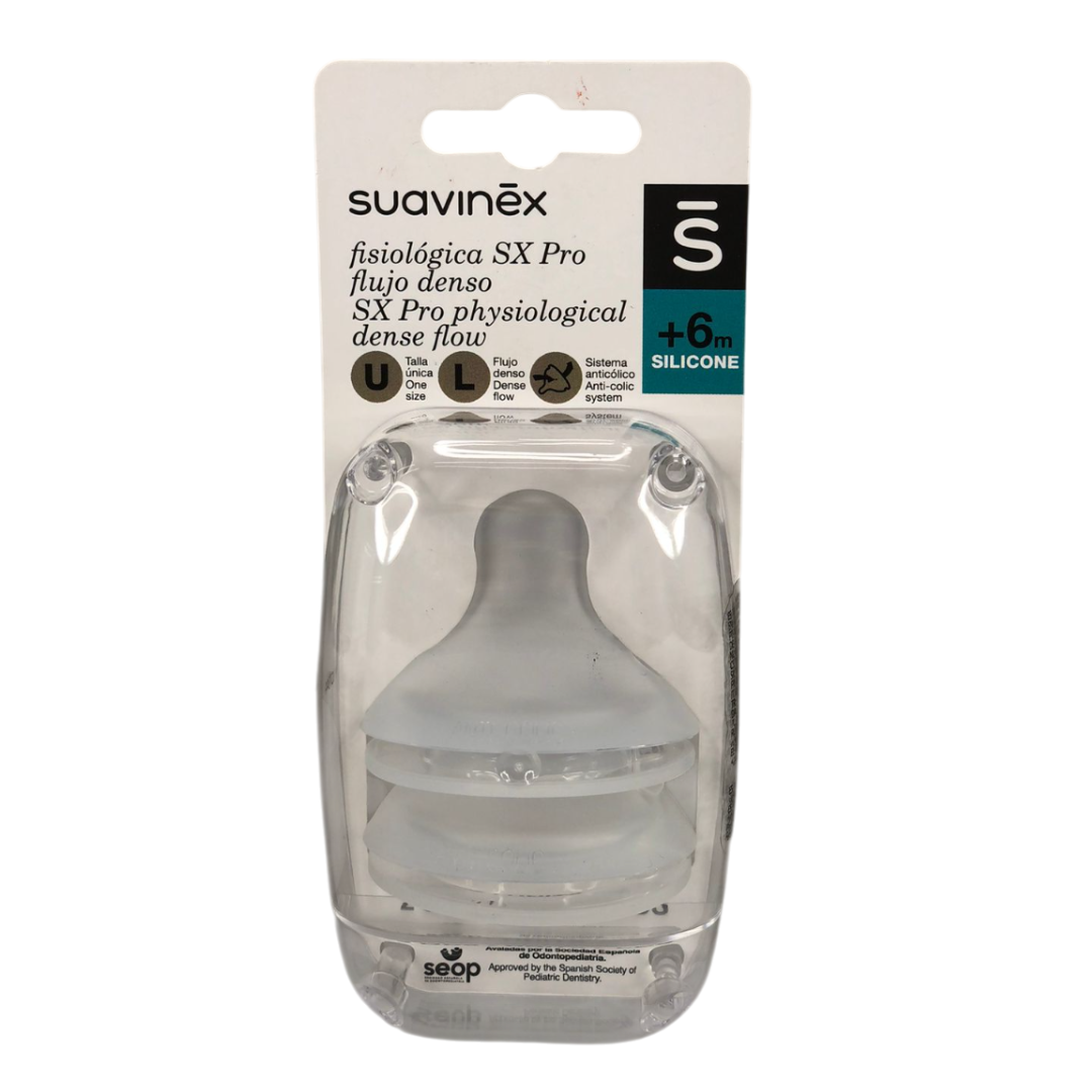 Tetina fisiológica flujo denso +6m