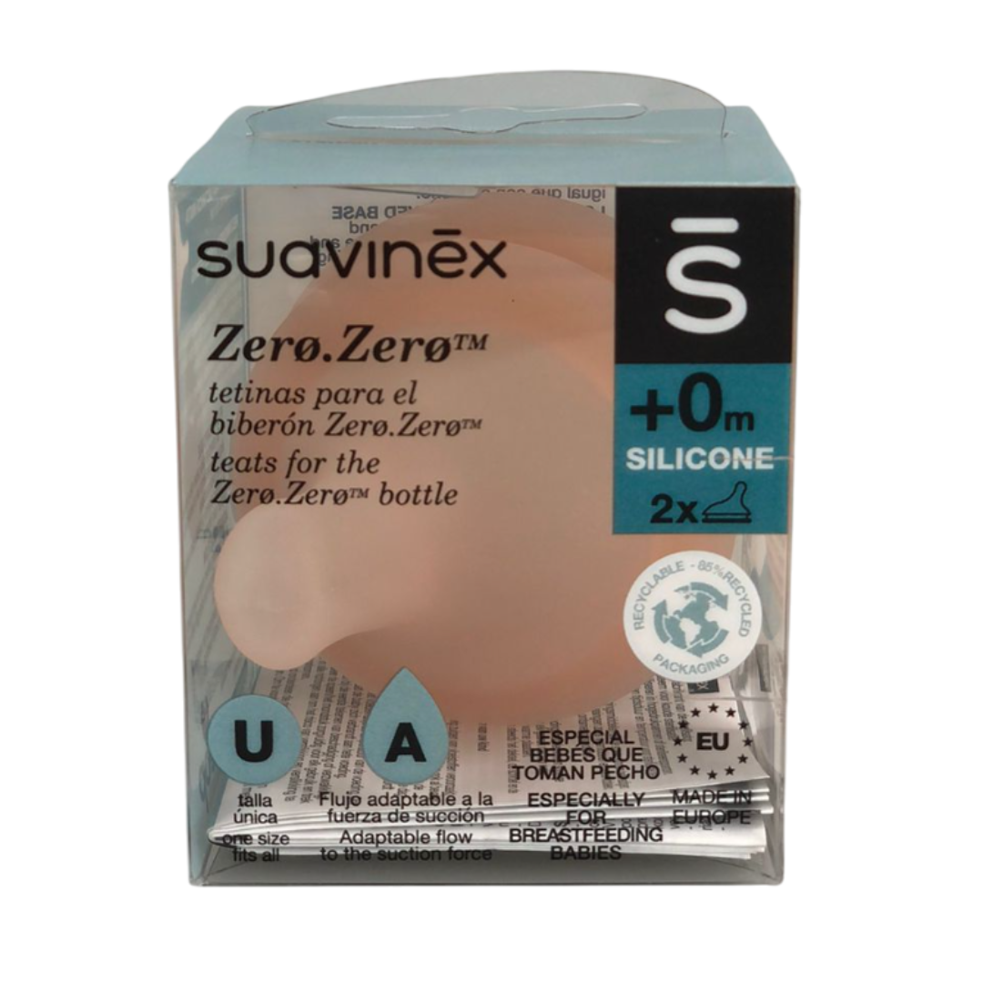 Tetina zero zero flujo lento 0 meses