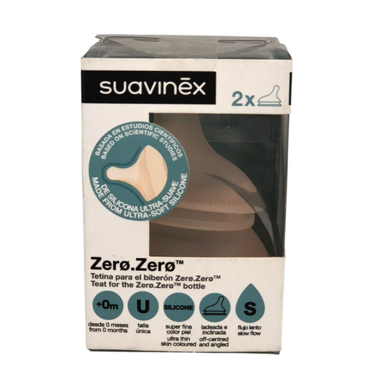Tetina zero zero flujo lento 0 meses