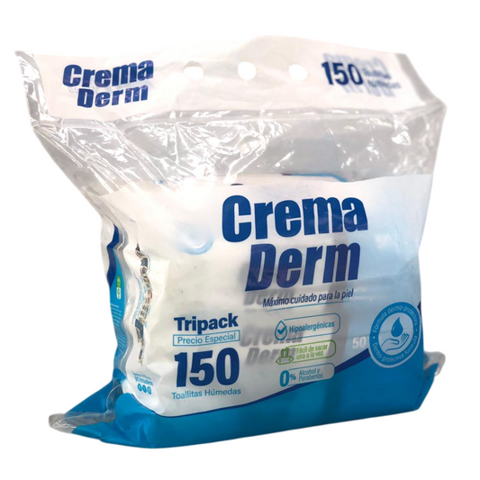 Tripack toallitas húmedas x150
