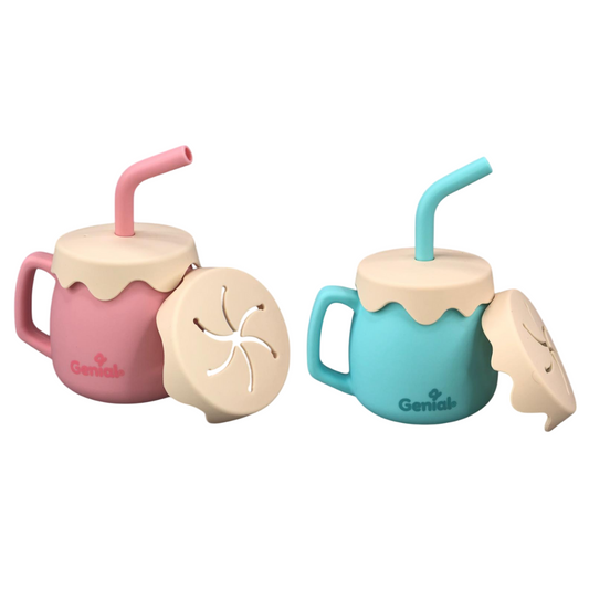 Vaso de entrenamiento de silicona