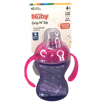 Vaso con boquilla de silicón