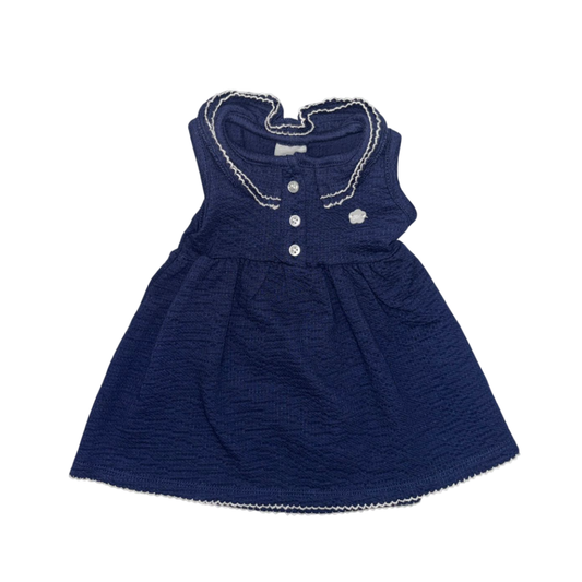 Vestido nena azul