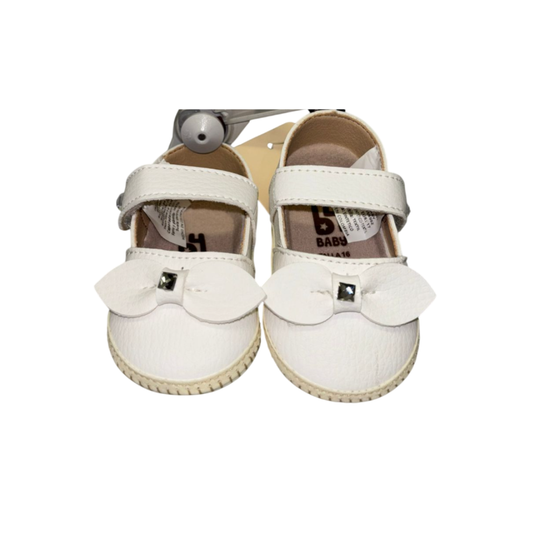 Zapato velcro blanco