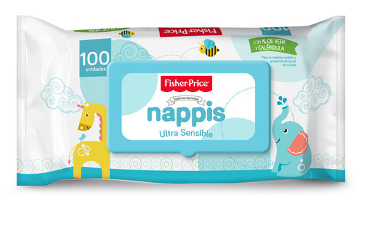 Toallitas Humedas X100  Nappis