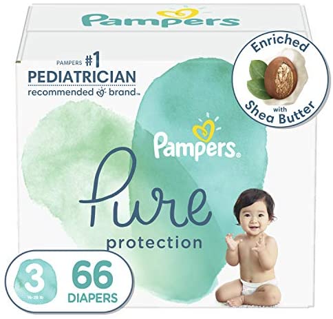 Pampers Pure Talla 3 - 66 Unidades