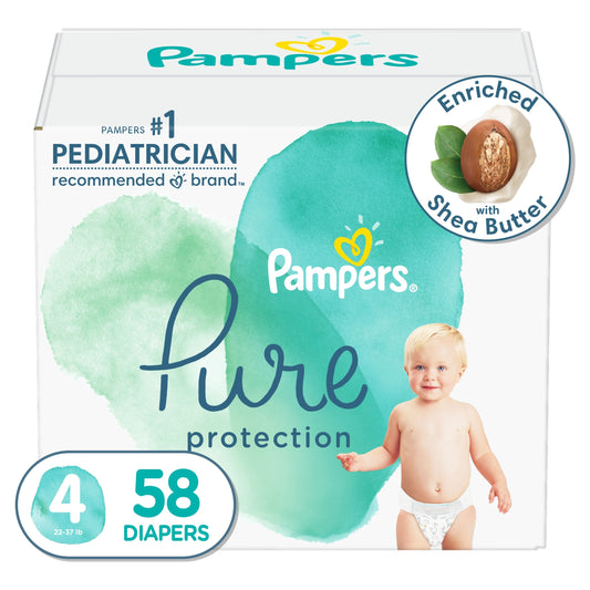 Pampers Pure Talla 4 - 58 Unidades