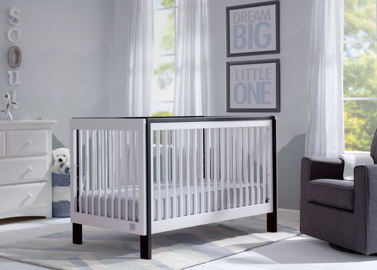 Cuna Fremont 3 En 1 Blanca Con Ebony