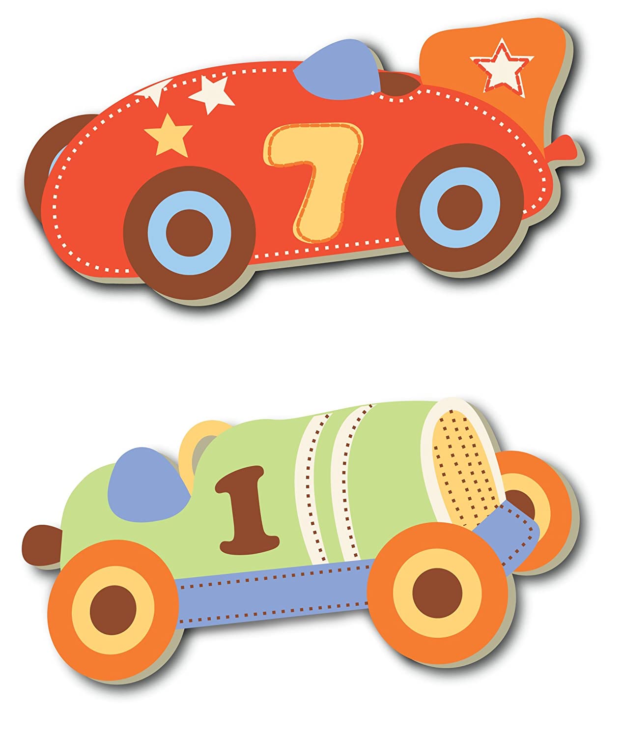 Aplique De Pared Zoom Cars