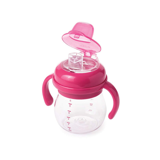 Vaso Con Asas Y Pico Suave 6 Oz Pink