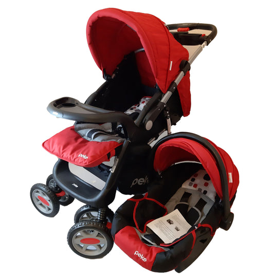 Peke Coche 4 En1 Rojo