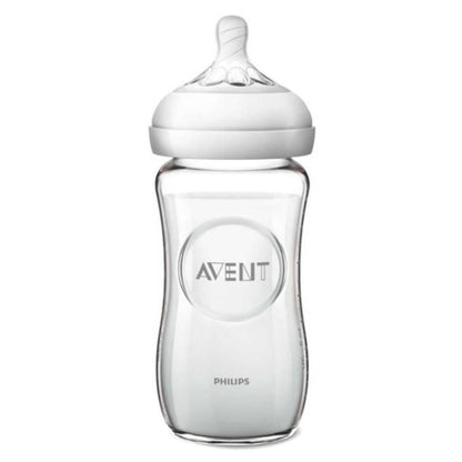 Biberon Natural De Vidrio 240 Ml Avent