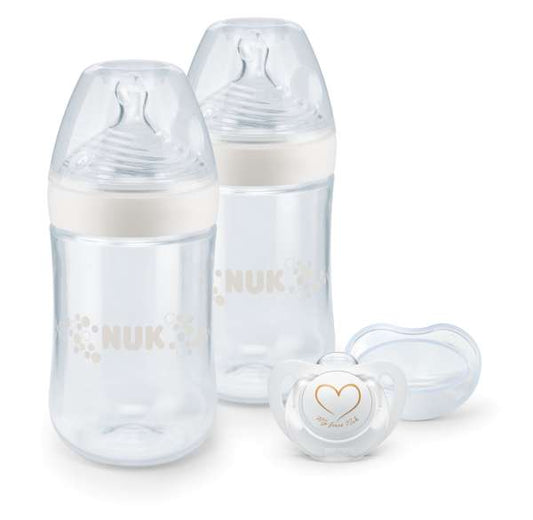 Set Biberónes Twin 260Ml Y Entretenedor Nuk
