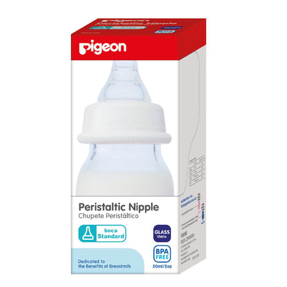 Biberon Perist. De Vidrio 2Oz Pigeon