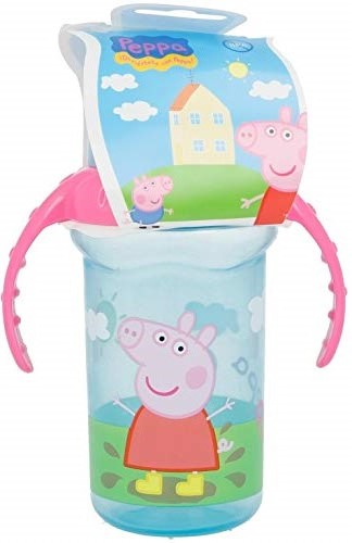 Vaso Con Agarradera Pico De Silicona Stor