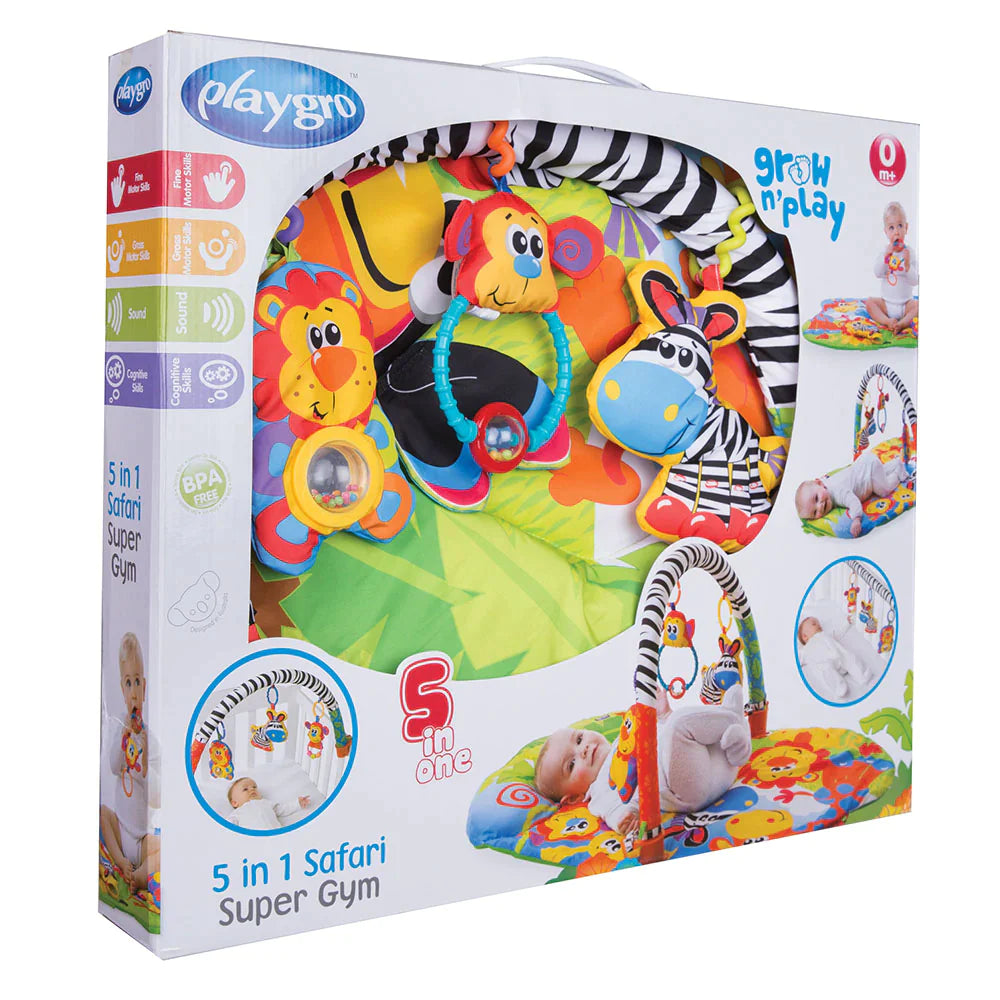 Gimnasio 5 En 1 Safari Playgro