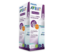 Biberon Natural 2 9Oz Turquesa Avent